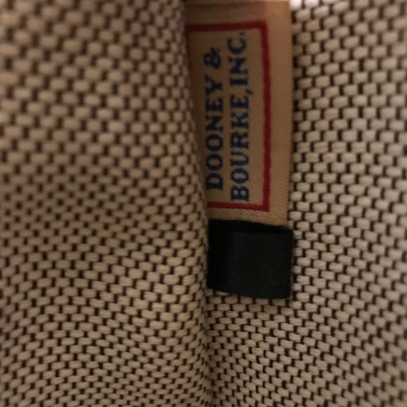 Dooney & Bourke Brown Croc Embossed Bag - Picture 9 of 14